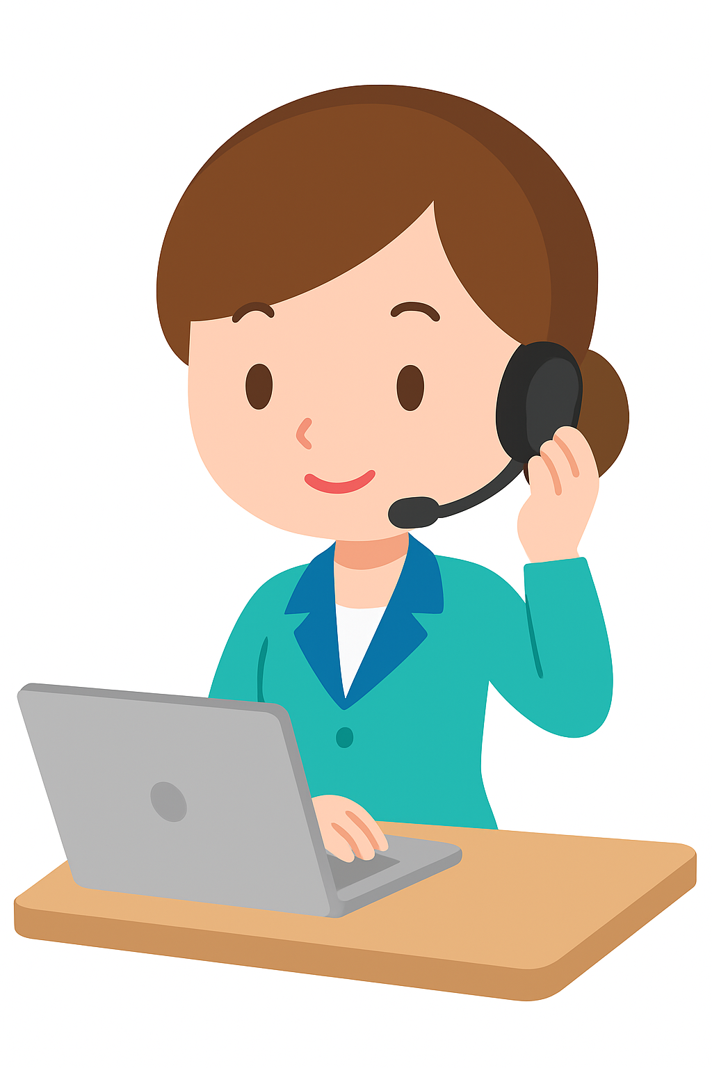 Professional customer service representative - skilled candidates available through Tirebuck Recruitment